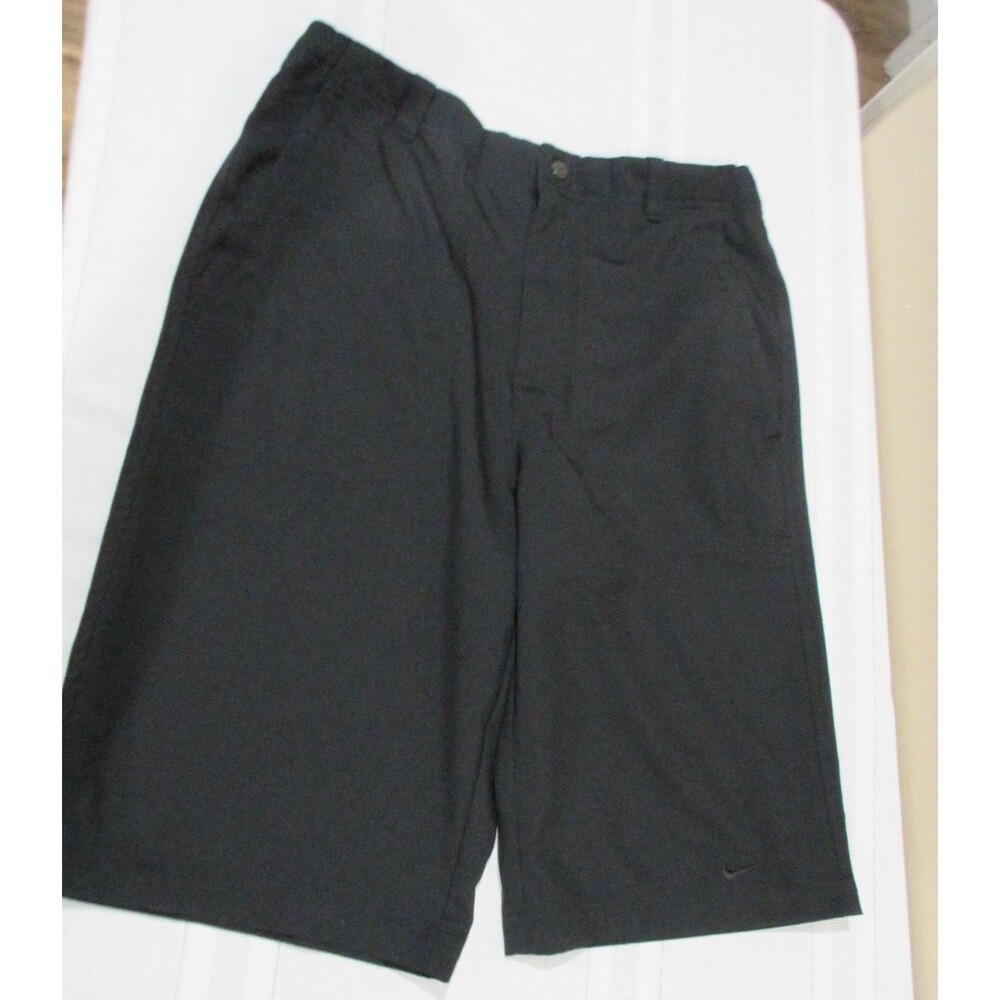 Nike Golf Dri-Fit Shorts Women XL Black Tour Performance